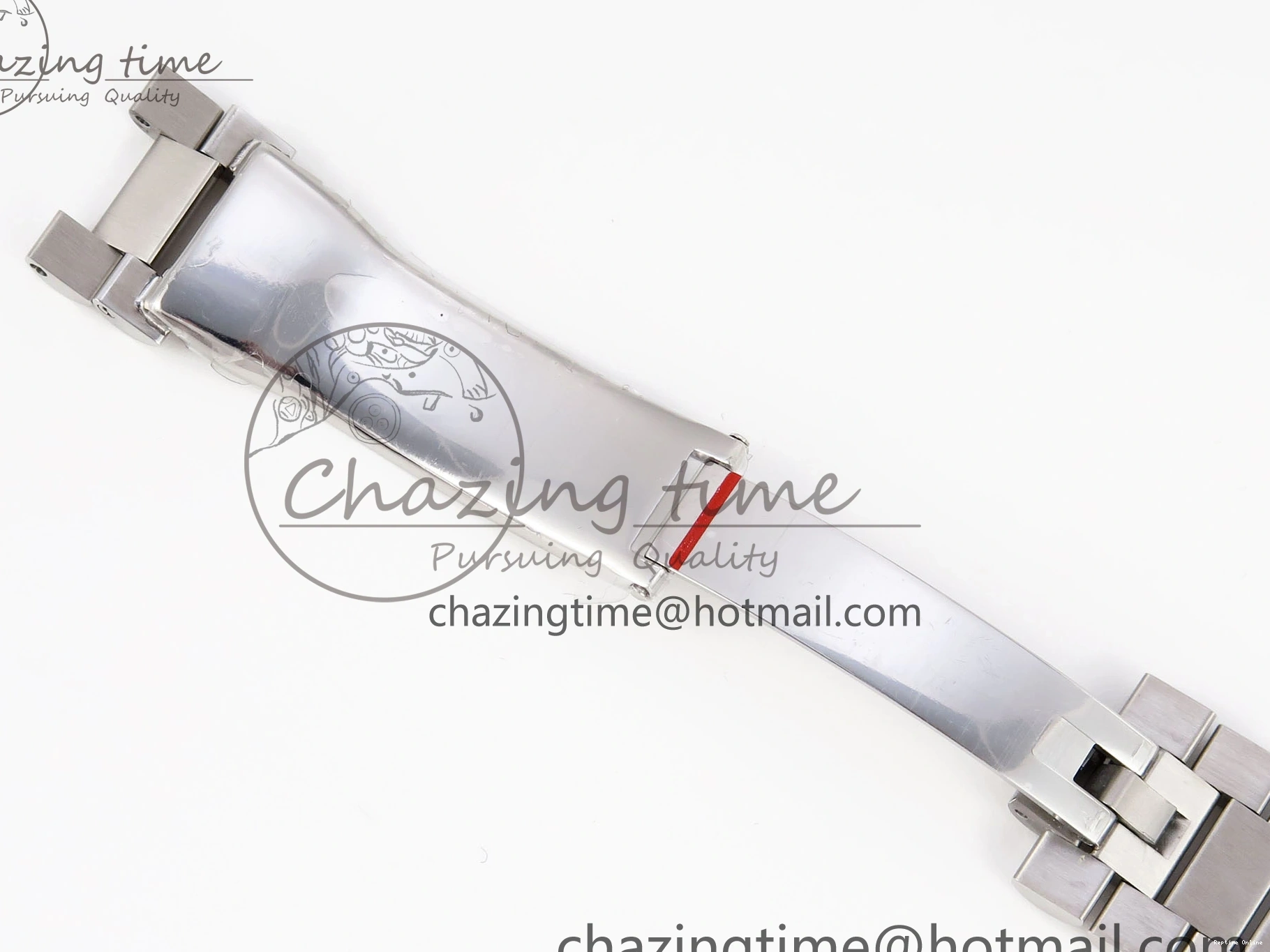 1224 DayDate 40 SS GSF Gain Weight White Roman Dial Diamonds Bezel on President Bracelet A Sustainable 1920